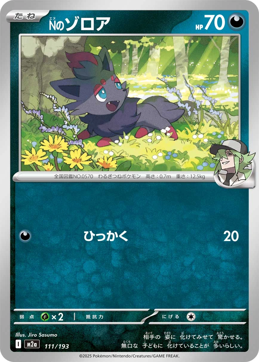 N's Zorua — Mega Dream ex 111/193