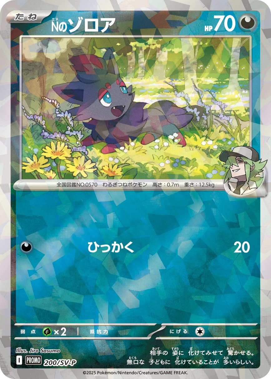 N's Zorua — Scarlet & Violet Promos 200/SV-P